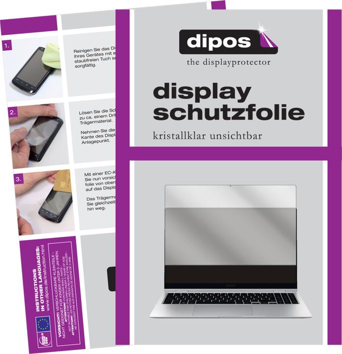 Actual product image Dipos Screen Protector Crystalclear (15.60", 16:9)
