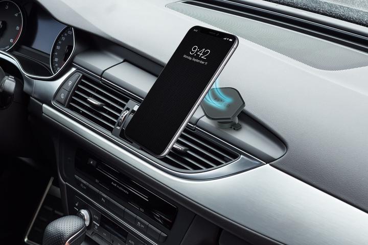 Immagine prodotto Fixed Porta telefono per auto, Icon Flex, nero