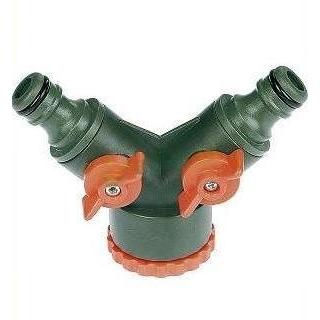 Rampa ramp T-Stück mit Zwei Ventilen aus gw. 1" mit Anschlussreduzierung (24961774)