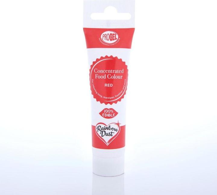 Actual product image Renshaw ProGel gel color red (256 ml)
