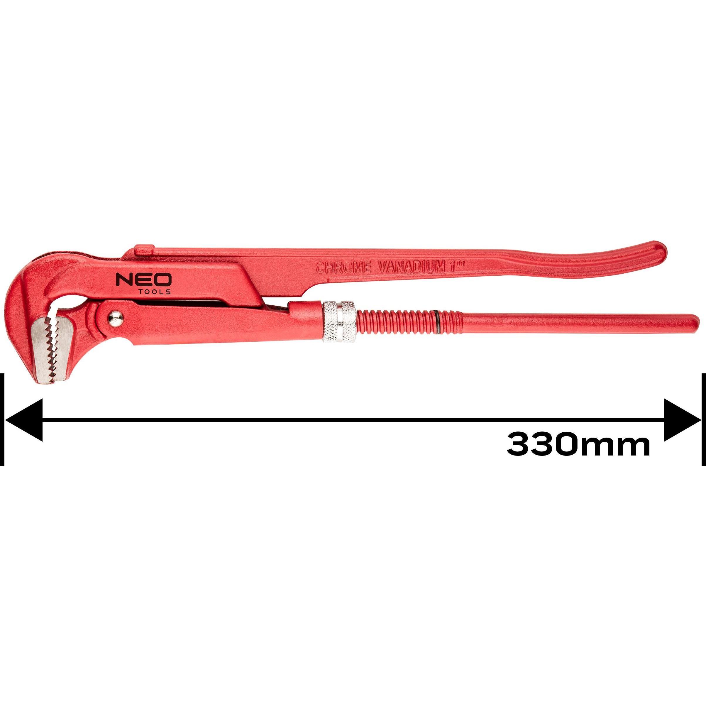 Neo, Zange, Rohrzange Typ "90", 1,0", 330 mm (330 mm)