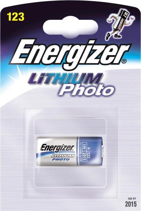 Productafbeelding Energizer 123 (1 Pcs., CR123A / CR123 / 123 / CR17345, 1500 mAh)