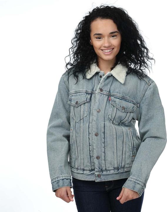 Levis Womens/Ladies Ex-Boyfriend Sherpa Trucker Jacket