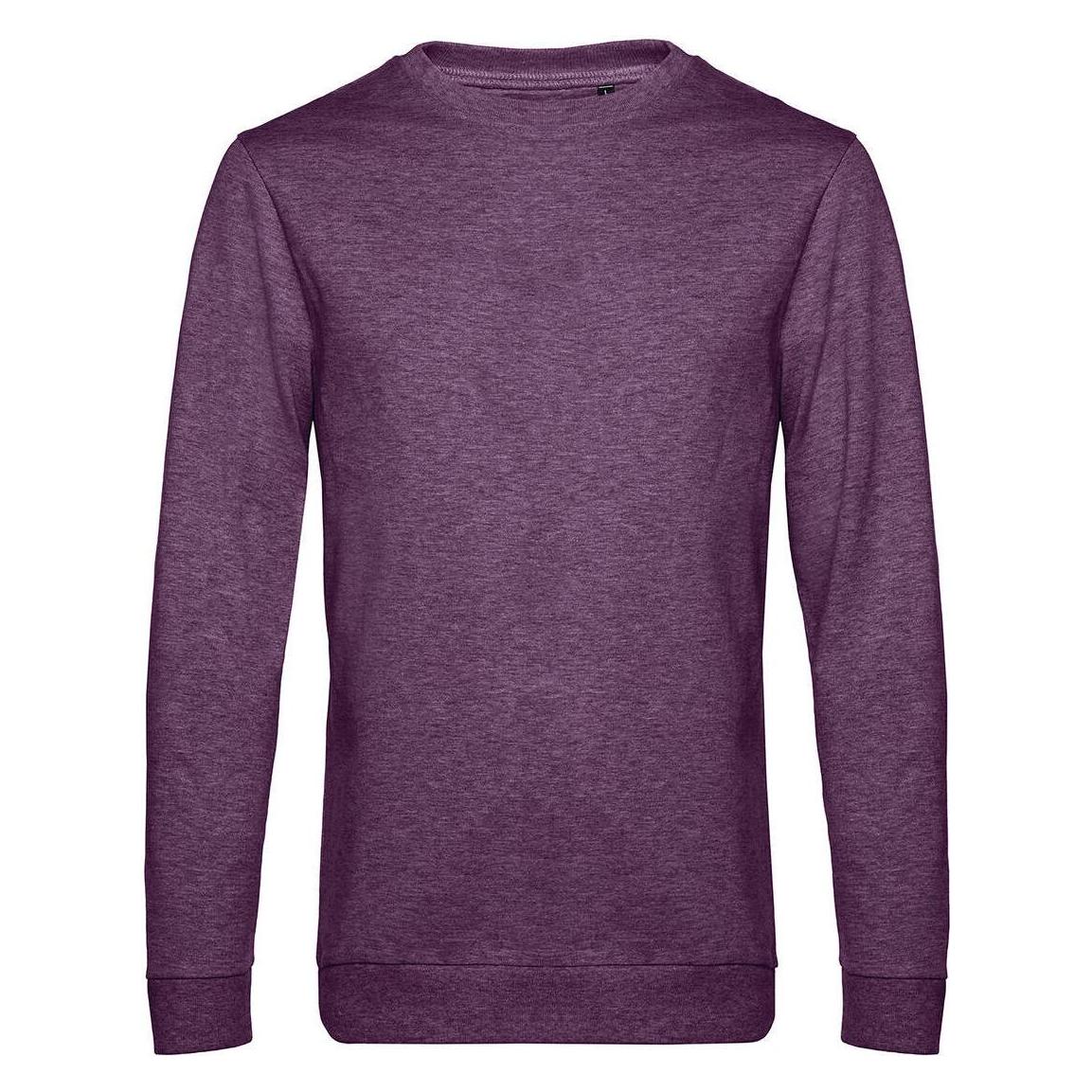 B&C, Unisex, Pullover, Sweatshirt Aus Französischem Terry, Violett, (M)
