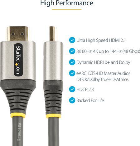 Immagine prodotto StarTech HDMM21V3M Cavo HDMI HDMI tipo A (standard) (3 m, HDMI)