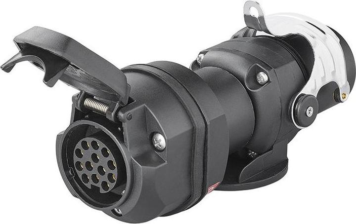 ProPlus Adapter von 24V 15- auf 12V 13-polig ISO12098 > ISO11446