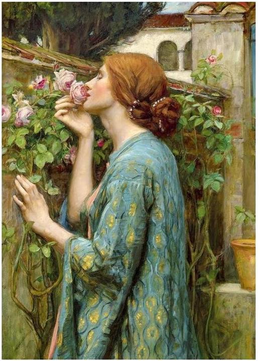 Produktbild Enjoy Puzzle ENJOY-1386 - John William Waterhouse: Die Seele der Rose, Puzzle, 1000 Teile (1000 Teile)