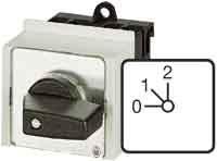 Actual product image Eaton Step switch, contacts: 2, 20 A, front plate: 0-2, 45 °, 2 steps 45°, latching