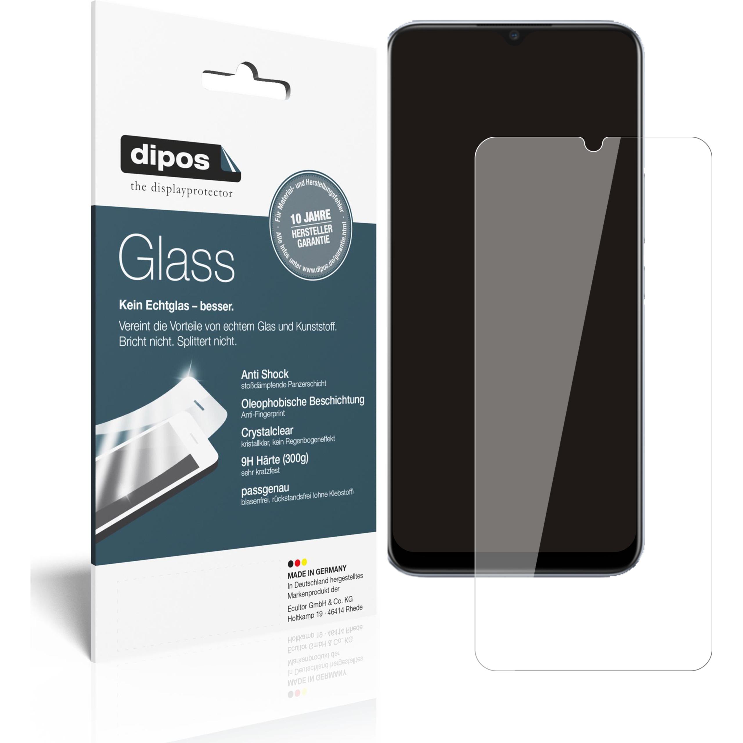 Dipos Displayschutz Anti-Shock (1 Stück, Realme V3), Smartphone Schutzfolie, Transparent