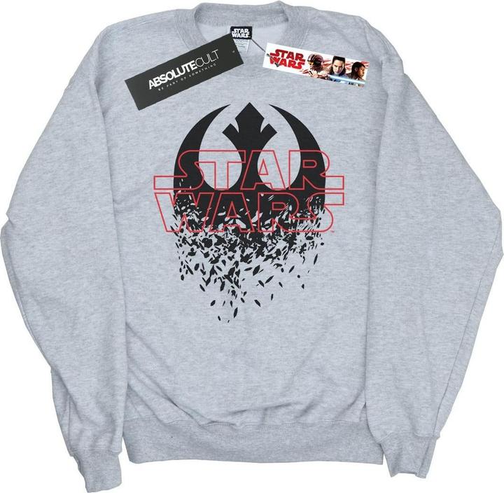Immagine prodotto Star Wars The Last Jedi Shattered Emblem Felpa Ragazze (152, 158)