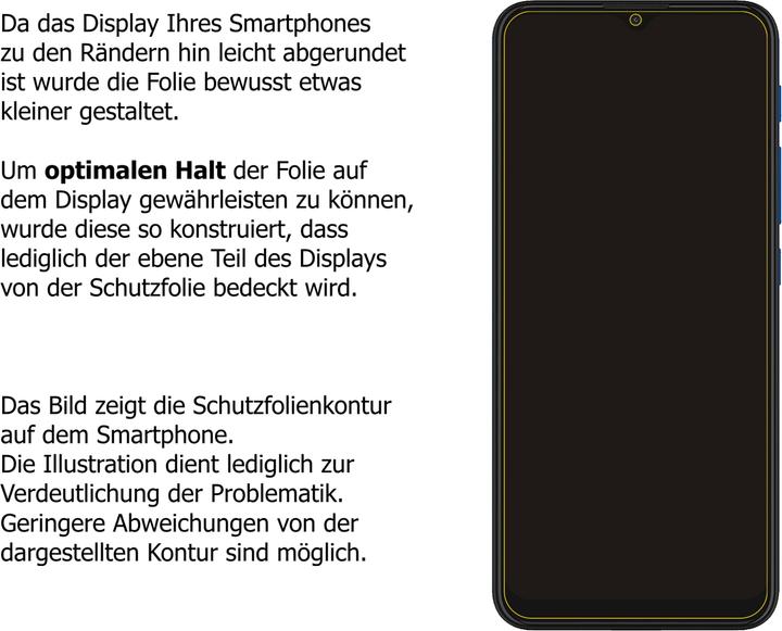Actual product image Dipos Screen Protector Anti-Glare (1 Piece, Motorola Moto E7 Plus)