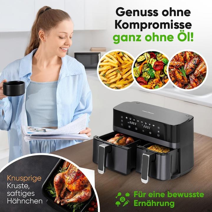 Immagine prodotto Bomann ProfiCook Doppelkorbfritteuse PC-FR 1295 H 9L ed