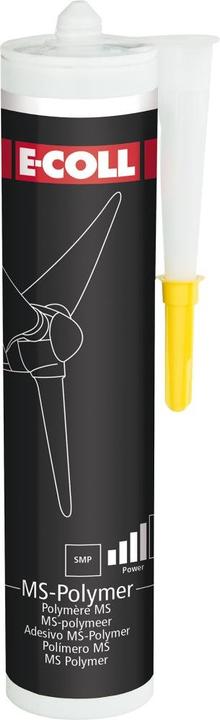 Produktbild E-coll MS Polymer Dichtstoff (3.60 kg, Transparent, 290 ml)