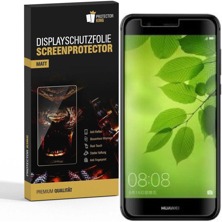 Protectorking 3x Premium Displayschutzfolie Matt Entspiegelt (3 Stück, Huawei Nova 2 Plus), Smartphone Schutzfolie