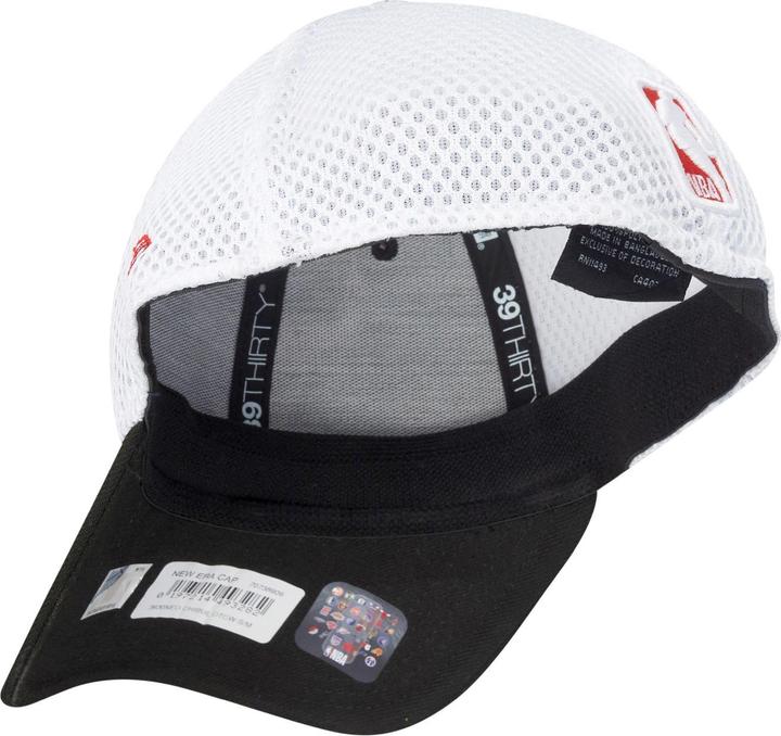 Actual product image New Era 39Thirty Stretch Mesh Cap - Chicago Bulls noir (M, L)
