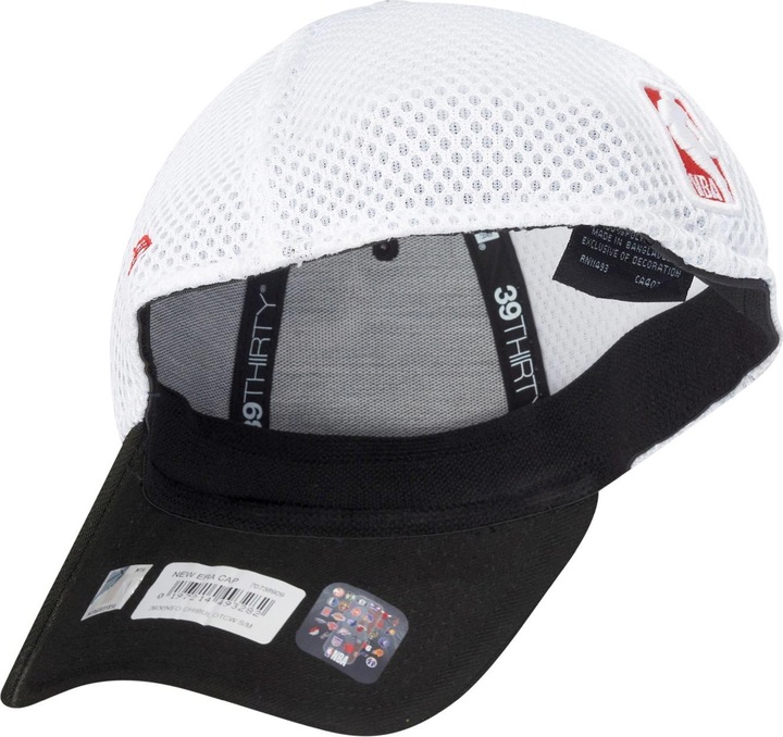 Image du produit New Era 39Thirty Stretch Mesh Cap - Chicago Bulls noir (S/M)