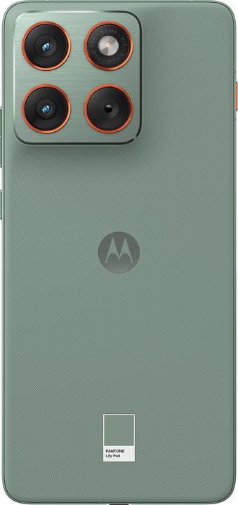 Actual product image Motorola Edge 70 6.7 Dual SIM Android 16 USB Type-C 12 GB 512 GB 4800 mAh Grün (512 GB, Green, Pantone Lily Pad, 6.70", Dual SIM, 5G)