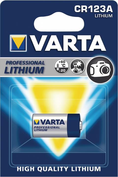 Image du produit Varta Photo Lithium (1 pcs, CR123A, 1430 mAh)