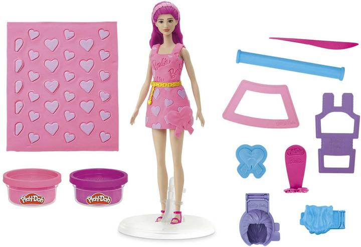Produktbild Play-Doh Pd Barbie Hearts And Hair
