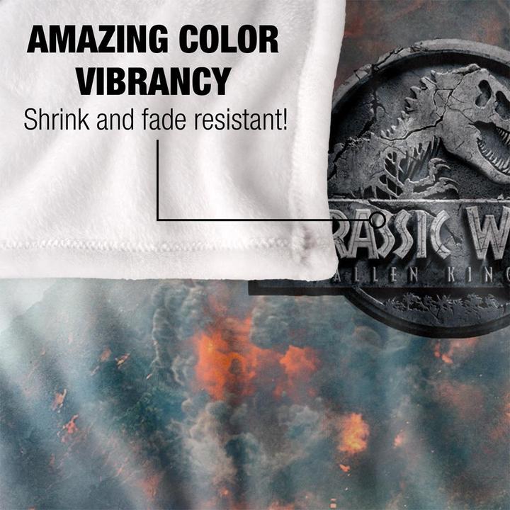 Image du produit Jurassic World - Couverture (152 x 127 cm)