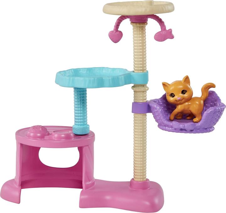Produktbild Barbie Puppe und Kätzchen Kratzbaum