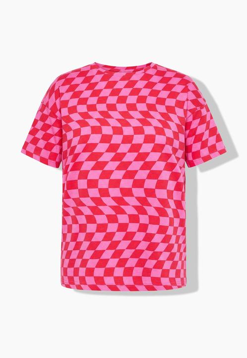 Produktbild Studio Untold T-Shirt, oversized, Schachbrett-Muster (42, 44)