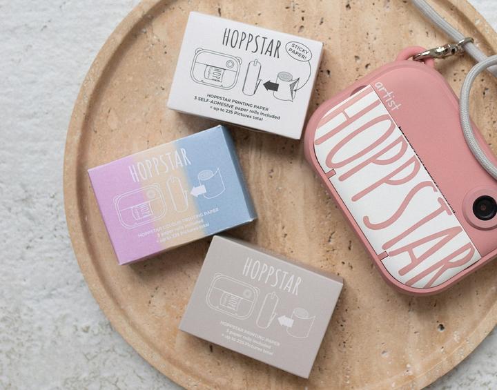 Produktbild Hoppstar Papierrollen 3er Nachfüllpack für Artist Kamera (78 g/m², 1 x)