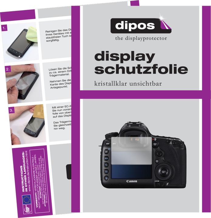 Dipos Pellicola Protettiva Per Sony Alpha 7 IV - Protezione Cristallo HD Made In Germany