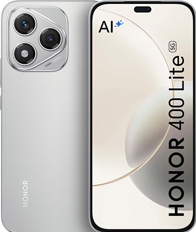 Produktbild Honor Smartphone 400 Smart 5G 6,77" Octa Core 4 GB RAM 128 GB Silberfarben (128 GB, Silberfarben, 6.77", Dual SIM, 5G)