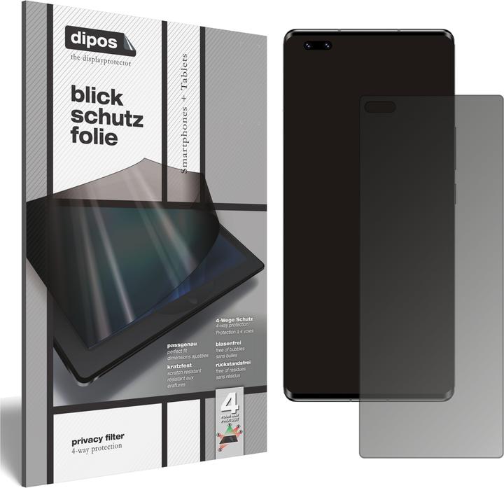 Produktbild Dipos Blickschutzfolie 4-Way Privacy (1 Stück, Honor V40 5G)