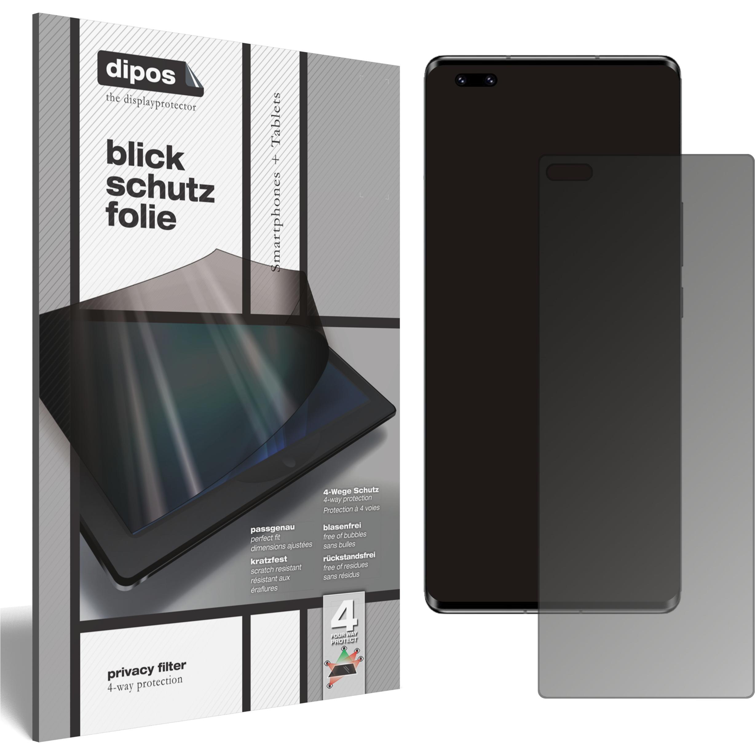 Thumbnail - Dipos Blickschutzfolie 4-Way Privacy (1 Stück, Honor V40), Smartphone Schutzfolie, Transparent