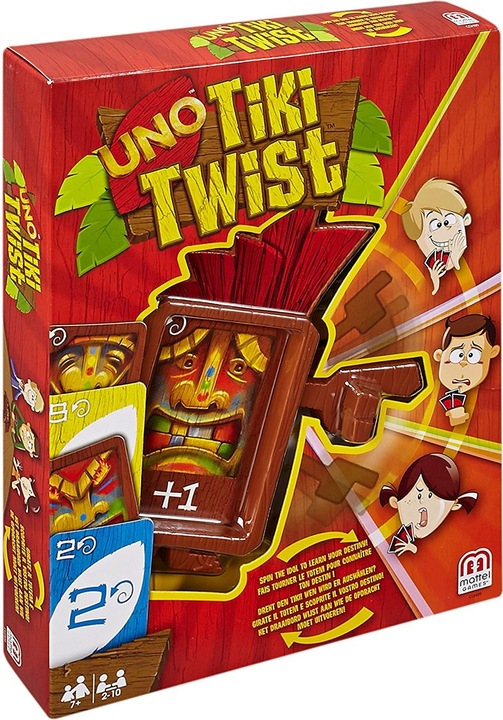 Immagine prodotto Mattel Games UNO Tiki Twist (Italiano, Francese, Inglese, Tedesco)