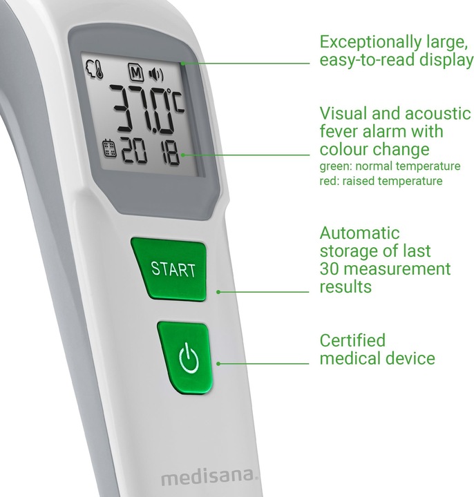 Image du produit Medisana TM760 (Front, Sans contact)