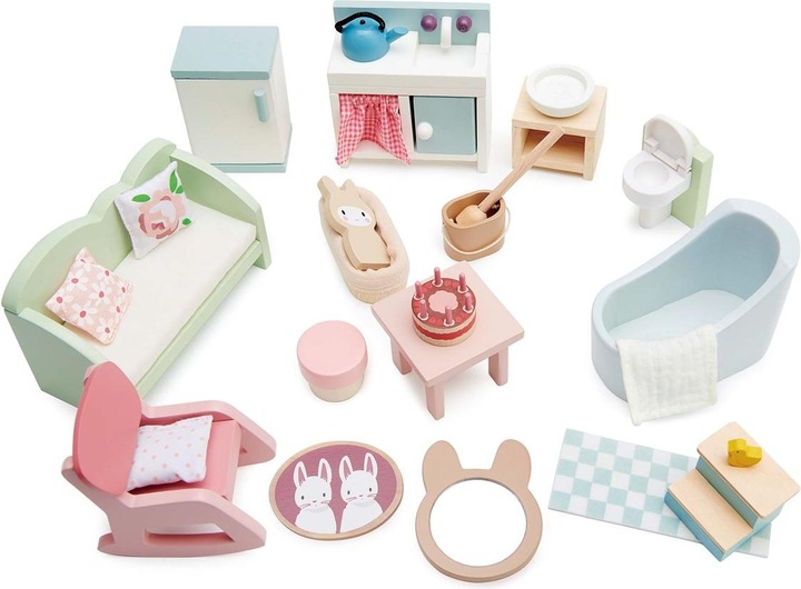 Tender Leaf Toys Set di mobili per bambole