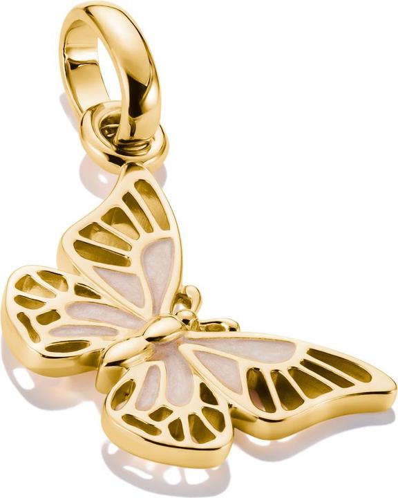 Produktbild Thomas Sabo Charm-Anhänger Schmetterling Connect vergoldet (Silber 925, Emaille)