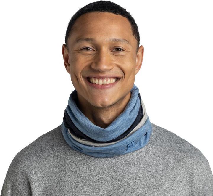 Produktbild Buff Merino Move Block Solid Blue