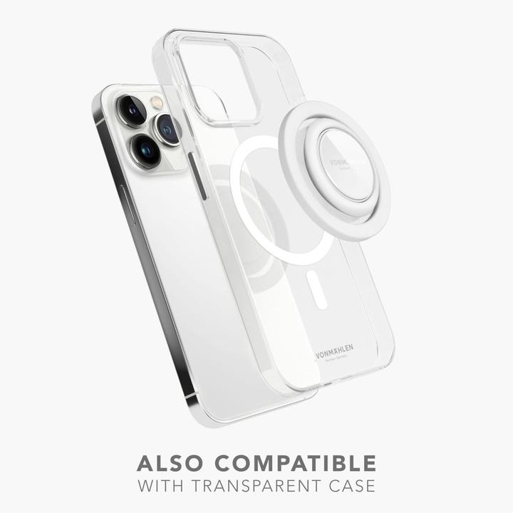 Actual product image Vonmählen Backflip Mag - White (Magsafe Sticker incl.)