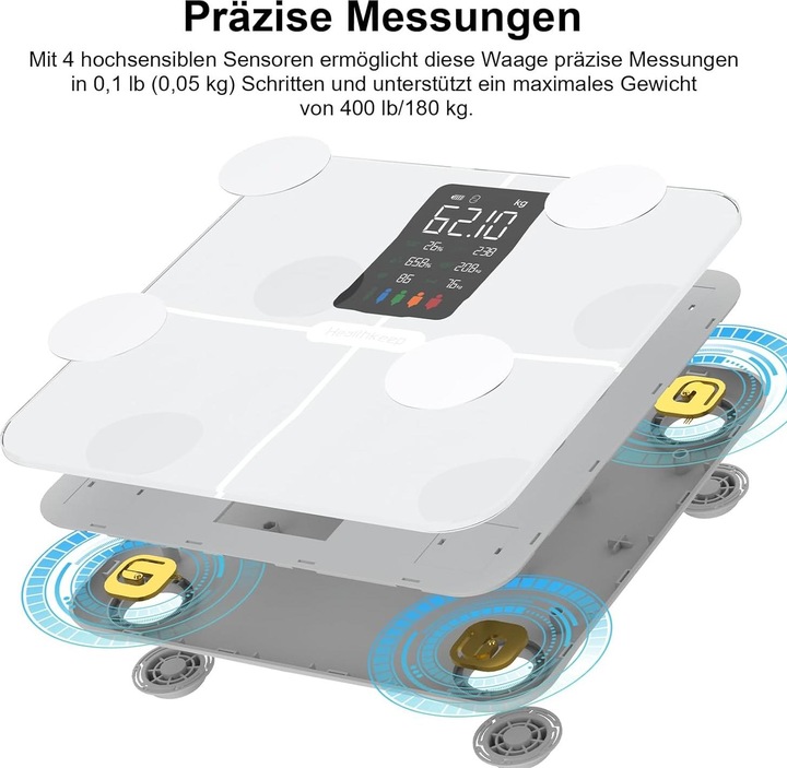 Image du produit Healthkeep Balance numérique (180 kg)