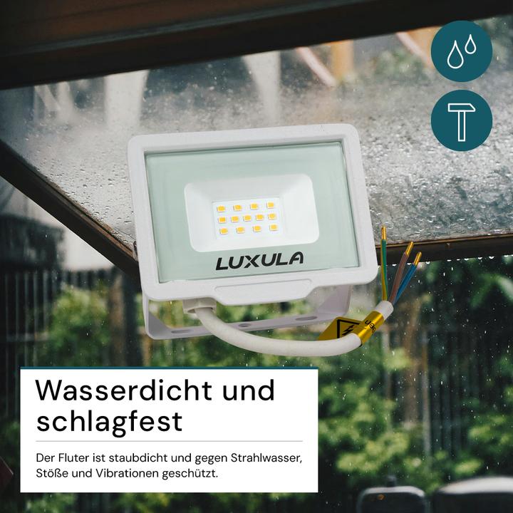 Actual product image Luxula LED floodlight (1000 lm, IP65)