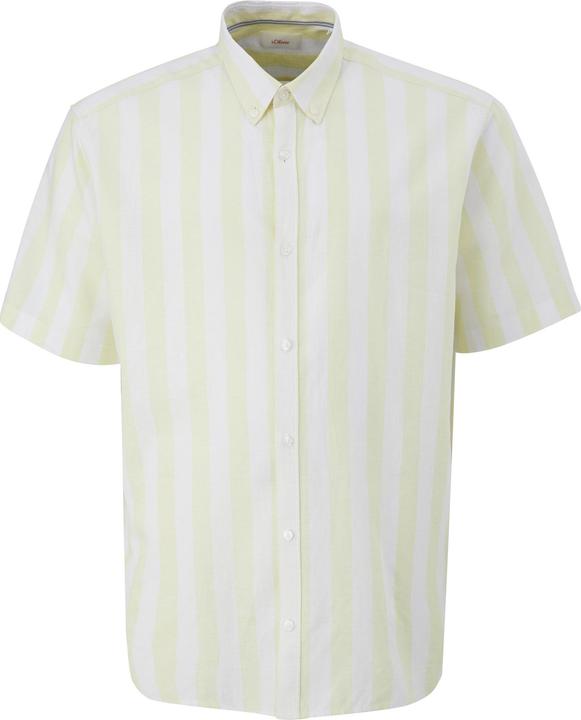 Produktbild s.Oliver Hemd Hemd aus Leinenmix (3XL)