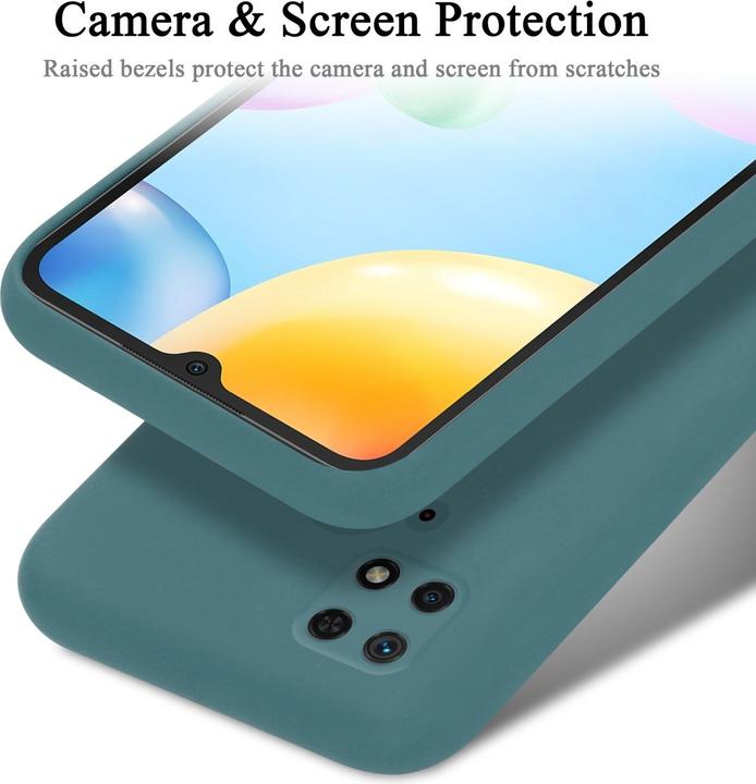 Produktbild Cadorabo TPU Liquid Silicone Case Hülle für Xiaomi RedMi 10C / POCO C40 (Xiaomi Redmi 10C, Xiaomi Poco C40)