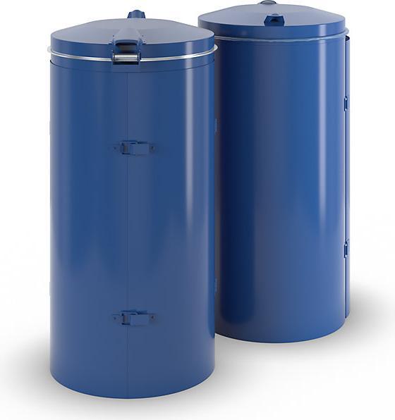 Image du produit VAR Collecteur de déchets en tôle d'acier pour sac de 120 l (120 l)