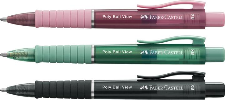 Image du produit Faber-Castell Stylo à bille 'Poly Ball View' XB (Noir, 1x)