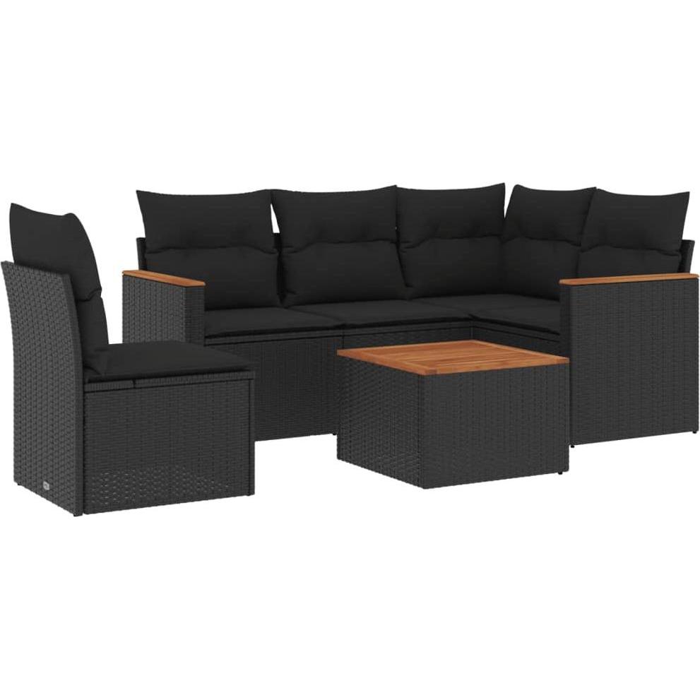 VidaXL, Gartenlounge, 10-tlg. Garten-Lounge-Set mit Kissen