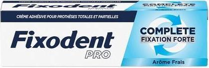Image du produit Fixodent Crème adhésive complète pour fixation forte arôme frais