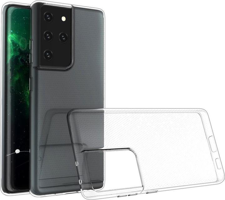 Cover-Discount Galaxy S21 Ultra - Silikon Case Hülle transparent (Samsung Galaxy S21 Ultra)