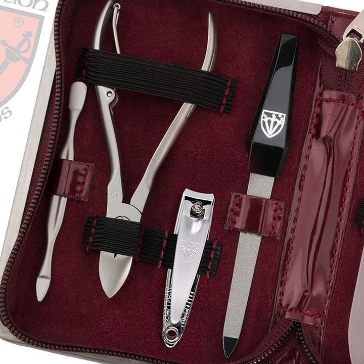 Produktbild Kellermann Manikuere Etui Damen Weinrot Lack