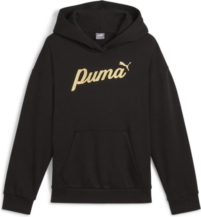 Produktbild Puma ESS+ SCRIPT Metallic Hoodie FL G (128)