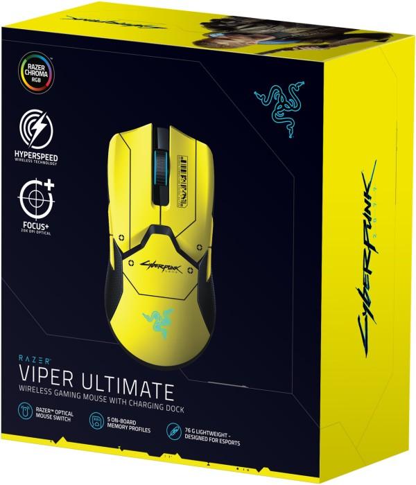 Image du produit Razer Viper Ultimate - Cyberpunk 2077 Edition (Sans fil)