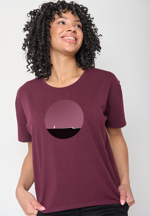 Actual product image Greenbomb T-Shirt Nature Lonely Sea (XS)